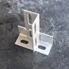 Suporte de Parede para Coluna de Perfil Angular Acessórios Suporte para Coluna de Ponte Metálica Coluna de Perfil Angular Galvanizado a Quente