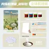 Material para pintura de textura simple DIY arena de cuarzo estéreo pintura al óleo digital playa rosa pintura hecha a mano venta al por mayor