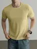 Hengyuanxiang Protección Solar 10A Antibacteriana Seda Helada Manga Corta Camiseta para Hombre 2026 Verano Nueva Cuello Redondo Anti-Arrugas Secado Rápido Camiseta para Hombre