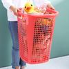 Cesto de Armazenamento de Roupas para Banheiro Plástico Doméstico Quarto Vazado Cesto de Roupas Sujas Cesto de Roupas Sujas Cesto de Armazenamento de Brinquedos