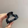 Acessórios de Cabelo Estilo Celebridade da Internet Design Simples Atmosfera Preguiçosa Francesa Elegante Bonito Presilha de Tubarão Média Presilha de Disco para Cabelo
