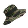 Chapéu de pescador camuflado chapéu de sol de lazer ao ar livre masculino aba larga dupla face protetor solar chapéu de sol fabricantes lote