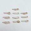 Nuevo Pin Exquisito para Pareja Broche Simple Elegante Estilo Chanel Accesorios Botón de Camisa Estilo Chino Pin de Botón para Mujer