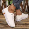 Sapatos Casuais Femininos de Solado Grosso para Primavera e Verão com Solado Macio para Mães, Atacado Transfronteiriço de Tamanho Grande