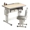 Conjunto de mesa infantil para alunos do ensino fundamental e médio, mesas e cadeiras de estudo eleváveis, mesa escolar atacado