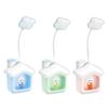 Lámpara de Escritorio Pequeña Plegable USB de Carga para Escritorio, Dibujos Animados Creativos, para Estudiar y Leer, LED Protección Ocular, Luz Nocturna con Logo de Regalo Personalizado