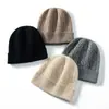Chapéu de Caxemira Outono/Inverno 2026 Chapéu de Caxemira Trançado Chapéu Quente com Proteção para as Orelhas para Homens e Mulheres Gorro Versátil