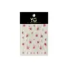 Pegatinas decorativas de mariposas con flores y flores de amor en relieve de Yitu, exquisitas y de alta gama, ideales para el arte de uñas. Yt5431