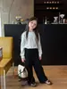 Pantalones Casuales para Niña Otoño 2026 Nuevo Estilo Coreano Pantalones Rectos Sueltos para Niña Cómodos de Moda Pantalones de Pierna Ancha