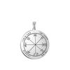 Gran oferta europea y americana de AliExpress: amuleto de la serie Marte, estilo llave de Salomón, cadena cruzada, accesorios, collar.