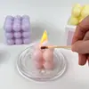 Nova Estética de Estilo de Vida Cor Macaron Estilo Ins Vela Bolha Vela Aromática Lembrança Decoração de Mesa