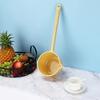 Concha de Água com Cabo Longo, Concha de Água de Plástico Espessado, Concha Estendida para Regar Flores, Concha de Água para Banho Infantil, Concha de Água para Vaso Sanitário Doméstico