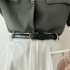 Cinturón Pequeño Sencillo Combinable para Todo Cinturón para Jeans de Mujer Pantalones con Estilo Ins Estilo Coreano Fino Vintage Decorativo Vestido Traje