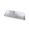 Bafle Anti-Salpicaduras de Aceite de Papel de Aluminio Estufa de Gas de Cocina Resistente a Altas Temperaturas Aislamiento Térmico Bafle de Aceite Estufa Anti-Aceite de Cocina