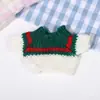 Ropa para muñeca de 10 cm, camiseta de manga corta, chaleco para muñeca, colección de atuendos para muñeca Labubu de 17 cm