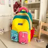 Mochila linda de gran capacidad estilo ins para estudiantes de secundaria y preparatoria, mochila versátil y de moda para mujer