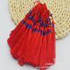 Em Estoque Atacado Envelopes Vermelhos Festivos com Borlas, Cordões com Contas Azuis, Borlas Douradas com Contas, Nós Chineses Azul Claro