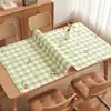 Mantel Minimalista para Mesa de Comedor, Resistente al Aceite, Impermeable, Resistente al Calor, Lujo Minimalista, Tacto de Alta Gama, Mantel Lavable, Nuevo Modelo 2025, Protector de Mesa