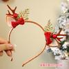 Horquilla navideña para niños, horquilla de asta para niña, accesorios de decoración navideña, diadema Mori, accesorios para el cabello para niños y niñas