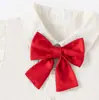 Gravata Borboleta Infantil 2026 Novo Estilo Roupas Infantis Acessórios de Laço Bebê Estilo Britânico Menina Estilo Escolar Gravata