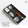 Fábrica Direct Supply Cor Punho de madeira Foot Planer Set Foot Care Dead Skin Repair Foot File Foot Scraper Pedicure Tool