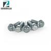 [Perno de brida de cabeza hexagonal] Perno de brida grado 8.8 GB5789 chapado en zinc azul y blanco perno de brida de cabeza hexagonal