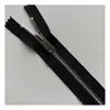 Cremallera Metálica No.5 Dientes de Platino Cola Cerrada Ropa Chaqueta Cuello Chaqueta de Plumas Tapeta Cerrada Cremallera de Dientes de Cobre