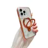 Funda para teléfono con soporte giratorio Armadura de Flecha tres en uno para Apple 15promax Tendencia 14 Magnética 11 Antideslizante X/XS