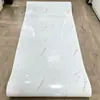 Rolo de Adesivo de Parede de Mármore Imitação Azulejo Autoadesivo Decoração de Parede para Esconder Fundo Feio da Sala de Estar Papel de Parede à Prova d'Água e à Prova de Umidade