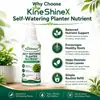 KineShineX Vaso Autoirrigável Solução Nutritiva 30ML Suplemento Nutricional para Plantas de Interior Plantas Hidropônicas