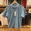 Polo informal holgado de manga corta con ribete de rayas para hombre y mujer, novedad de verano 2022, 455677