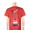 Roupa de Eleição Camiseta Roupa de Campanha Presidencial Camiseta Publicitária Gola Redonda Manga Curta Camiseta com Mapa Logo Impresso Personalizado