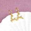 Pendientes para Mujer Estilo Coreano Literarios, Frescos y Dulces Celebridad de Internet Coloridos Zirconia Pendientes de Cisne Pendientes Cortos Elegantes Pendientes