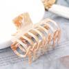 Pinza Grande para Cabello de Ácido Acético Coreano Clip Francés Grande de Tiburón Adorno para la Cabeza Baño Viajero Moda Sencillo Accesorios para el Cabello para Mujeres
