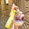 Chaveiro Acrílico Infundido com Óleo Sanrio Pingente de Bolsa Desenho Animado Fofo Decoração de Chaveiro de Carro Presente Atacado