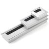 Cepillo de Escritorio de Aleación de Aluminio Caja de Pasacables Cubierta de Orificio Caja de Pasacables Aleación de Metal Salida de Escritorio Moderna Simple