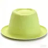 Chapéu de Jazz Preto Moderno, Chapéu de Cowboy Ocidental, Chapéu Michael Jackson, Chapéu Estilo Britânico para Street Dance para Homens e Mulheres