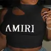Amazon cross-border vestuário feminino europeu e americano comércio exterior novo sexy cor sólida colete top justo sem mangas gola média blusa de baixo