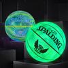 Balón de baloncesto reflectante Spalding, luminoso y oficial, regalo para estudiantes femeninas, regalo luminoso para San Valentín, regalo limitado.