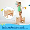 Suprimento Especial para Mesa de Desmame Infantil Montessori Transfronteiriça Empilhável Desmontável Multifuncional Banquinho de Aprendizagem Personalização de Fábrica