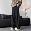 Jeans rectos holgados de pierna ancha para hombre, estilo retro americano lavado, pantalones anchos de talla grande de moda, estilo urbano, pantalones casuales de primavera y otoño
