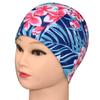 Gorro de Natación para Adultos de Nylon, Estampado de Colores Mixtos, Unisex, Color Sólido, Tamaño Grande, Gorro Elástico para Cabello Largo, Elástico y Elegante