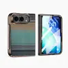 Adecuado para funda de teléfono iPhone Duo, pantalla plegable, patrón de Kevlar, con fijación magnética N52 incorporada, funda protectora Apple 18 Fold