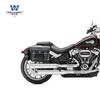 Muscle car Wolf adequado para Harley Fat 114 bolsa lateral bolsa lateral retro caixa lateral modificação capacete bolsa cinto à prova d'água liberação rápida