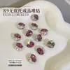K9 Huevo de Paloma Pila Taladro Uñas Arte Joyería Boutique Hecho a Mano Terminado Ovalado Pila Taladro Uñas Tridimensional