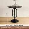 Mesa Auxiliar para Sofá para Uso Doméstico, Mesa de Café Pequeña Simple Moderna para Sala de Estar, Mesa de Esquina para Apartamentos Pequeños, Mesita de Noche, Mesa, Mesa Redonda Pequeña para Balcón