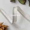 Atacado em Estoque Viés com Fio Dourado e Prateado, Acabamento com Fio Dourado e Prateado, Viés de Acabamento para Vestuário e Têxteis para Casa