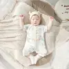 Clase A Sin Huesos Verano Youcan Mono de Bebé Verano Delgado Recién Nacido Manga Corta Ropa para Gatear Ropa para Aire Acondicionado Transpirable