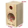 Caixa de Som Caixote Subwoofer Feito à Mão Áudio Automotivo Caseiro Caixa de Madeira Caixa Vazia Corpo de Madeira Caixa de Madeira Maciça Doméstica
