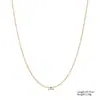 Collar de Acero de Titanio, Cadena Sencilla, Apilable, Lujo Ligero, Versátil, Estilo Ins, Cadena para Clavícula Color Dorado, Cadena para Suéter, Acero de Titanio que No Se Desvanece